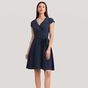 NWT Lily Silk Wrap Dress